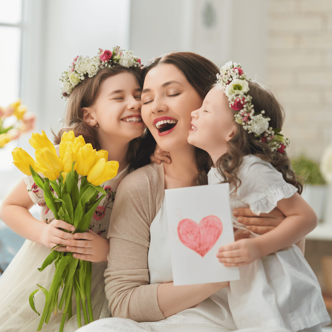 Kiegyensúlyozott anya és boldog gyermek